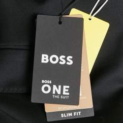 Boss By Hugo Boss Black Gabardine Single Breasted Blazer S