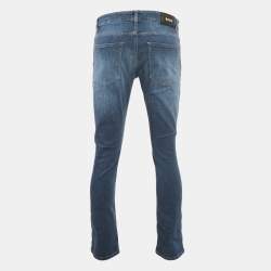 Pre Owned Boss By Hugo Boss Denim Blue Slim Fit Delaware Jeans S Waist 30"