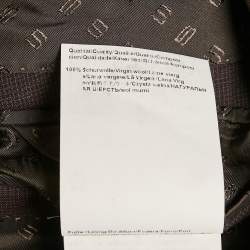 Pre Owned Boss By Hugo Boss Brown Wool Segal3 Pants Suit S