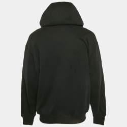 Boss By Hugo Boss Back Logo Print Cotton Knit Hoodie M
