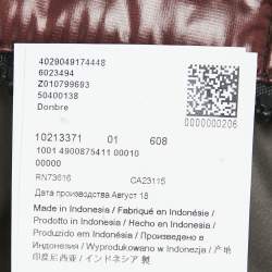 Pre Owned Boss by Hugo Boss Brown Ombre Synthetic Down Puffer Jacket M