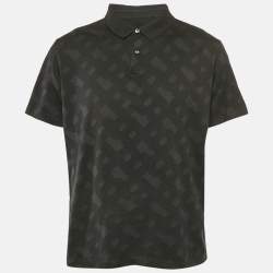 Boss By Hugo Boss Black Patterned Jersey Pack 33 Polo T-Shirt XXL