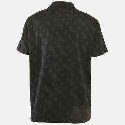 Boss By Hugo Boss Black Patterned Jersey Pack 33 Polo T-Shirt XXL