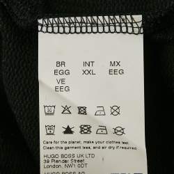 Boss By Hugo Boss Black Patterned Jersey Pack 33 Polo T-Shirt XXL