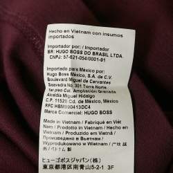 Boss By Hugo Boss Purple Jersey Paule Polo T-Shirt XXL