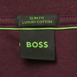Boss By Hugo Boss Purple Jersey Paule Polo T-Shirt XXL