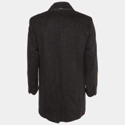 Boss By Hugo Boss Black Wool & Cashmere T-Lennard4 Jacket & Coat Set XXL