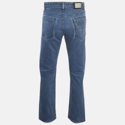 Pre Owned Boss  By Hugo Boss Blue Denim Straight Leg Jeans S Waist 31"