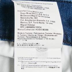 Boss By Hugo Boss Blue Denim Maine Regular Fit Jeans M Waist 32"