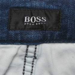 Boss By Hugo Boss Blue Denim Maine Regular Fit Jeans M Waist 32"