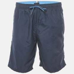 Boss By Hugo Boss Blue Nylon Swim Shorts M