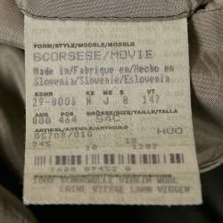 Pre Owned Boss By Hugo Boss Grey Virgin Wool Single Breasted Blazer XXL
