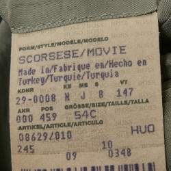 Pre Owned Boss By Hugo Boss Grey Virgin Wool Single Breasted Blazer XXL