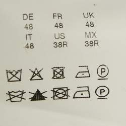 Pre Owned Boss By Hugo Boss Grey Wool Neyman/Bolt Suit M