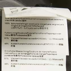 Pre Owned Boss By Hugo Boss Grey Wool Neyman/Bolt Suit M