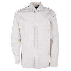 Boss By Hugo Boss Multicolor Checked Long Sleeve Button Front Shirt XL
