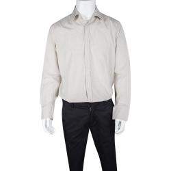 Pre Owned Boss By Hugo Boss Multicolor Checked Long Sleeve Button Front Shirt XL