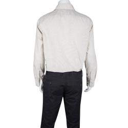 Pre Owned Boss By Hugo Boss Multicolor Checked Long Sleeve Button Front Shirt XL