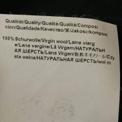 Pre Owned Boss By Hugo Boss Black Wool Formal Pants 4XL