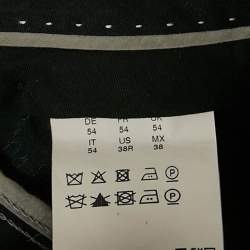 Pre Owned Boss By Hugo Boss Black Wool Formal Trousers XXL