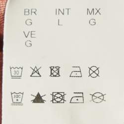 Pre Owned Boss By Hugo Boss Orange Cotton Paule 4 Polo T-Shirt L