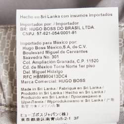 Pre Owned Boss By Hugo Boss Grey Cotton Stretch Fit Trouser XXXL