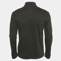 Pre Owned Boss by Hugo Boss Black Jersey Pado 11 Polo T-Shirt S