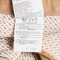 Pre Owned Boss By Hugo Boss Brown Gabardine C-Perin Trousers XXL