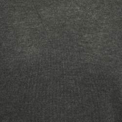 Pre Owned Boss By Hugo Boss Grey Wool Knit Collar Pullover M