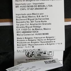 Pre Owned Boss By Hugo Boss Black Gabardine Formal Trousers XL