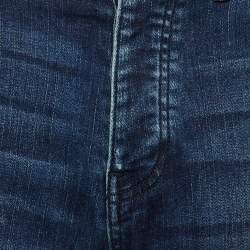 Pre Owned Boss by Hugo Boss Blue Denim 040 Taber Tapered Fit Jeans L/Waist 36"