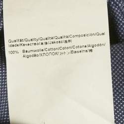 Pre Owned Boss By Hugo Boss Blue Cotton Slim Fit Jason Shirt XXL