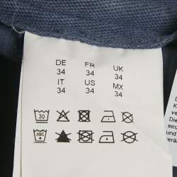 مملوكة مسبقًا شورت قطن أزرق بوس باي هوغو بوس مقاس متوسط - ميديم