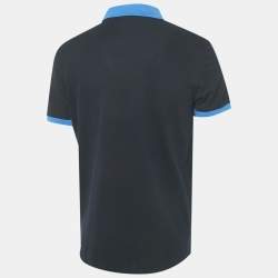 Pre Owned Boss By Hugo Boss Navy Blue Cotton Phillipson 39 Slim Fit Polo T- Shirt XL