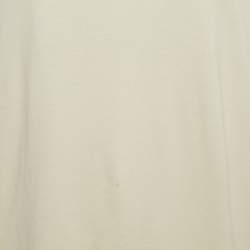 Pre Owned Boss By Hugo Boss Beige Lyocell & Cotton Thompson T-Shirt XL 