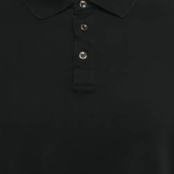 Pre Owned Boss By Hugo Boss Black Cotton L -Perry 14 Polo T-Shirt XXL 