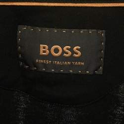 Pre Owned Boss By Hugo Boss Black Cotton L -Perry 14 Polo T-Shirt XXL 