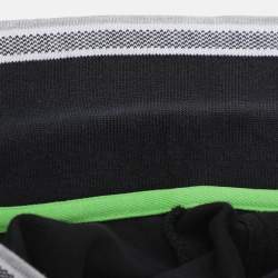 Pre Owned Boss By Hugo Boss Black Pique Cotton Paul Curved Polo T-Shirt L