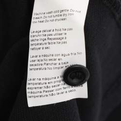 Pre Owned Boss By Hugo Boss Black Pique Cotton Paul Curved Polo T-Shirt L