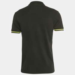 Pre Owned Boss by Hugo Boss Black Logo Jersey Paule 2 Polo T-Shirt M