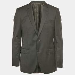 Pre Owned Boss By Hugo Boss Grey Wool T-Harvers2 Blazer L