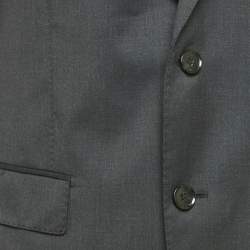 Pre Owned Boss By Hugo Boss Grey Wool T-Harvers2 Blazer L