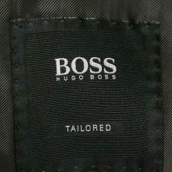 Pre Owned Boss By Hugo Boss Grey Wool T-Harvers2 Blazer L