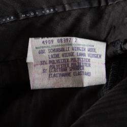 Boss By Hugo Boss Grey Wool Blend Tailored Trousers XXL