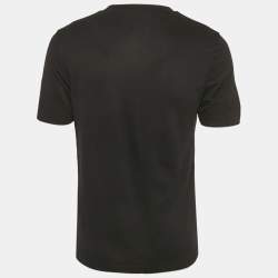 Pre Owned تي شيرت بوس باي هوغو بوس تريكو أسود ه طومسون مقاس صغير