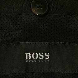 مملوكة مسبقًا بدلة بوس باي هوغو بوس جبرادين أسود قصّة عادية مقاس إكس إكس لارج