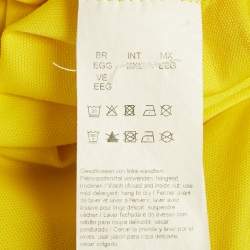 Pre Owned تي شيرت بولو بوس باي هوغو بوس بيكيه أصفر عادي مقاس ضخم جدًا - إكس إكس لارج