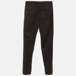 Pre Owned بنطلون بوس باي هوغو بوس غبردين أسود مقاس صغير