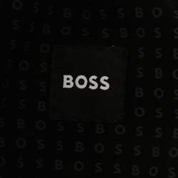 Pre Owned بنطلون بوس باي هوغو بوس غبردين أسود مقاس صغير