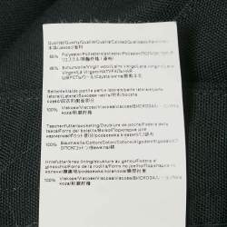 Pre Owned بنطلون بوس باي هوغو بوس صوف مزيج أسود مقاس كبير جدًا/خصر 36 بوصة